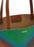 Detail View - Click To Enlarge - LOEWE - x Josef Albers Puzzle Fold Leather Tote Bag