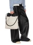 Figure View - Click To Enlarge - LOEWE - Flamenco Bicolour Leather Purse Tote Bag
