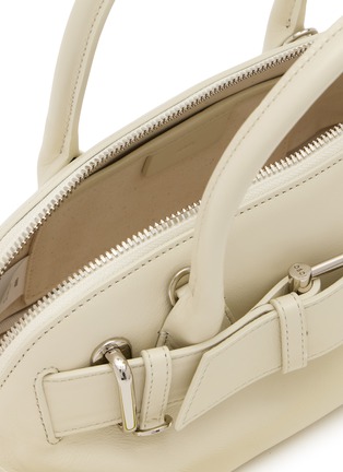 Detail View - Click To Enlarge - OSOI - Mini Zip Brocle Leather Bag