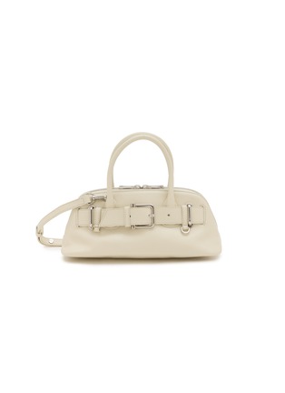Main View - Click To Enlarge - OSOI - Mini Zip Brocle Leather Bag