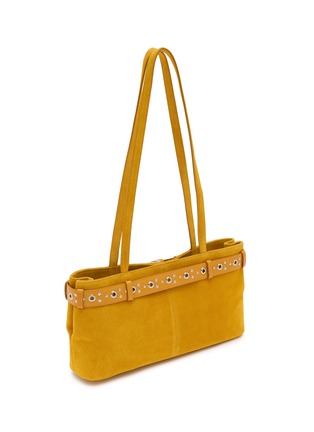 Detail View - Click To Enlarge - OSOI - Shoulder Brocle Suede Bag