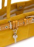Detail View - Click To Enlarge - OSOI - Shoulder Brocle Suede Bag