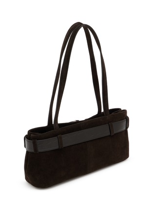 Detail View - Click To Enlarge - OSOI - Mini Shoulder Brocle Suede Bag