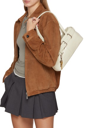 Figure View - Click To Enlarge - OSOI - Mini Shoulder Brocle Leather Bag