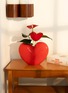 Detail View - Click To Enlarge - DOIY - Love Vase — Red