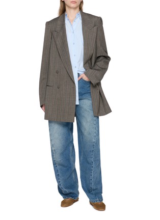 Figure View - Click To Enlarge - BOINIGAN - Straight Leg Denim Jeans