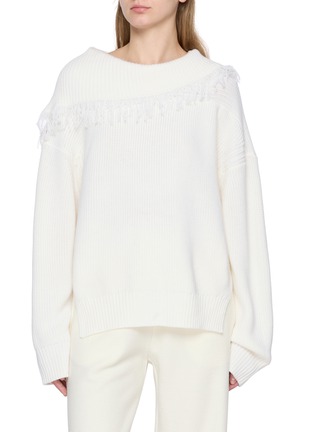 Main View - Click To Enlarge - BOINIGAN - Long Sleeve Wool Knit Sweater