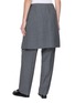 Back View - Click To Enlarge - BOINIGAN - Wool Skirt Pants