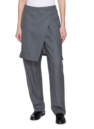 Main View - Click To Enlarge - BOINIGAN - Wool Skirt Pants