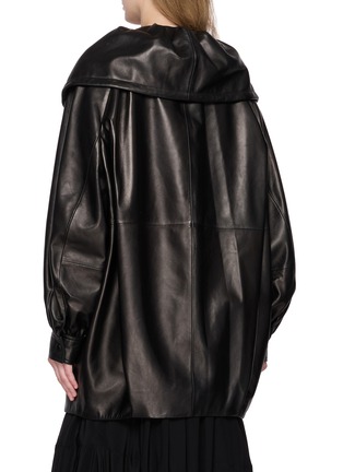 Back View - Click To Enlarge - BOINIGAN - Long Leather Jacket