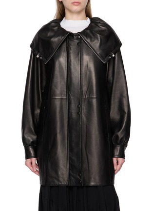 Main View - Click To Enlarge - BOINIGAN - Long Leather Jacket