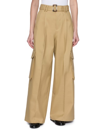 Main View - Click To Enlarge - BOINIGAN - Belted Wide Leg Cargo Pants
