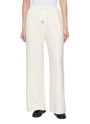 Main View - Click To Enlarge - BOINIGAN - Drawstring Wide Leg Sweatpants