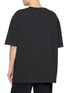 Back View - Click To Enlarge - MAISON MARGIELA - Stitched Numbers Cotton T-Shirt