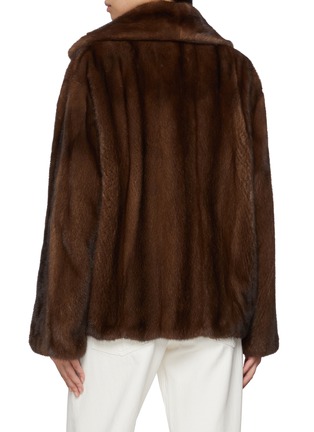 Back View - Click To Enlarge - YVES SALOMON - Mink Fur Jacket