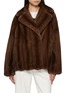 Main View - Click To Enlarge - YVES SALOMON - Mink Fur Jacket