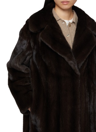  - YVES SALOMON - Mink Fur Manteau Coat
