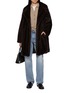 Figure View - Click To Enlarge - YVES SALOMON - Mink Fur Manteau Coat