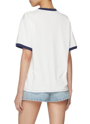 Back View - Click To Enlarge - SUNDAYFRUITMARKET - Sun Star Cotton T-Shirt