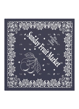 Main View - Click To Enlarge - SUNDAYFRUITMARKET - Sunday Cotton Bandana