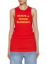 Main View - Click To Enlarge - SUNDAYFRUITMARKET - Good Sunday Cotton Ribbed Tank Top