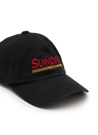 Detail View - Click To Enlarge - SUNDAYFRUITMARKET - Sunday Washed Cotton Baseball Cap