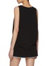 Back View - Click To Enlarge - SUNDAYFRUITMARKET - Sunday Embroidered Cotton Tank Top