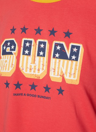  - SUNDAYFRUITMARKET - Sun Star Cotton T-Shirt