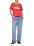 Figure View - Click To Enlarge - SUNDAYFRUITMARKET - Sun Star Cotton T-Shirt