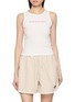 SUNDAYFRUITMARKET Love Sun Day Embellished Cotton Tank Top