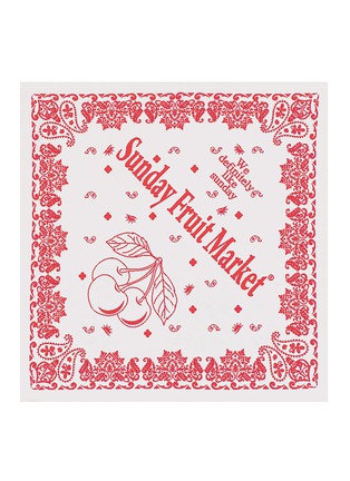 Main View - Click To Enlarge - SUNDAYFRUITMARKET - Sunday Cotton Bandana