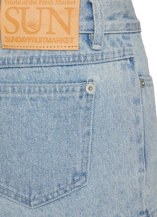  - SUNDAYFRUITMARKET - Beach Light Washed Cotton Denim Shorts