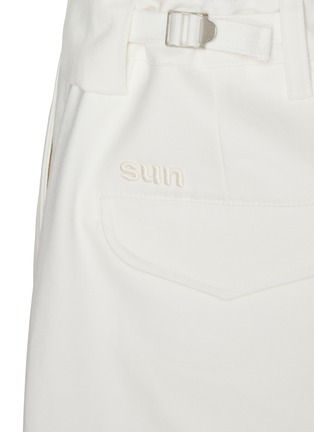  - SUNDAYFRUITMARKET - Sun Pleated Cotton Bermuda Shorts