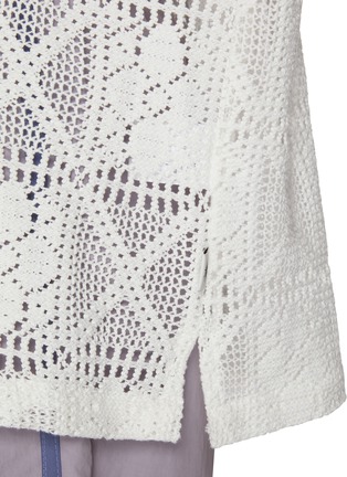  - SUNDAYFRUITMARKET - Holiday Crochet Cotton Knit Shirt