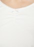  - SUNDAYFRUITMARKET - Cap Sleeve Lace Cotton T-Shirt