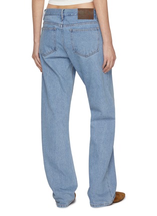 Back View - Click To Enlarge - SUNDAYFRUITMARKET - Sunday Light Washed Cotton Flare Jeans