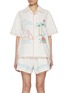 Main View - Click To Enlarge - SUNDAYFRUITMARKET - Sun Beach Embroidered Cotton Shirt
