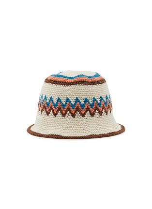 Figure View - Click To Enlarge - SUNDAYFRUITMARKET - Day Sun Crochet Bucket Hat