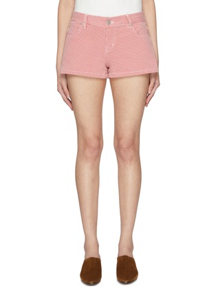 Main View - Click To Enlarge - SUNDAYFRUITMARKET - Thin Striped Cotton Shorts