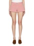 Main View - Click To Enlarge - SUNDAYFRUITMARKET - Thin Striped Cotton Shorts