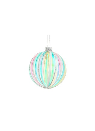 Main View - Click To Enlarge - UNIQUE TREASURES - Ball Glass Ornament