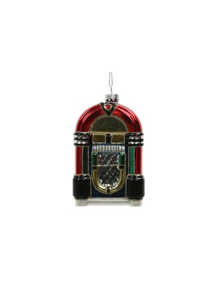 Main View - Click To Enlarge - UNIQUE TREASURES - Phonograph Glass Ornament