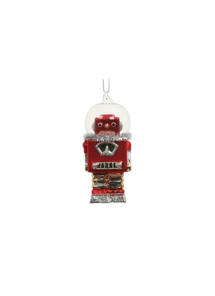 Main View - Click To Enlarge - UNIQUE TREASURES - Robot Glass Ornament