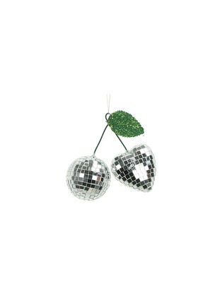 Main View - Click To Enlarge - UNIQUE TREASURES - Disco Heart And Ball Ornament