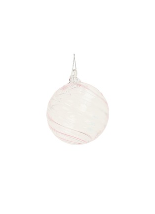 Main View - Click To Enlarge - UNIQUE TREASURES - Ball Glass Ornament