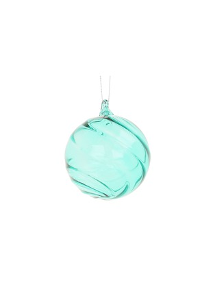 Main View - Click To Enlarge - UNIQUE TREASURES - Ball Glass Ornament