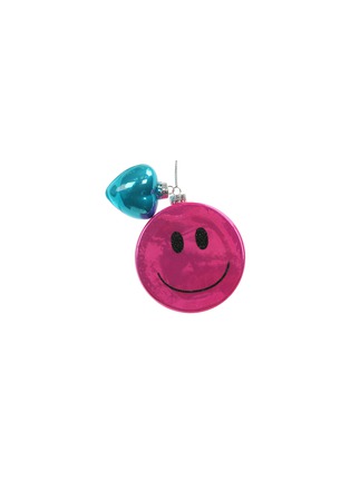 Main View - Click To Enlarge - UNIQUE TREASURES - Smile Face Glass Ornament