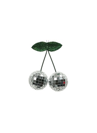 Main View - Click To Enlarge - UNIQUE TREASURES - Disco Cherry Ornament - Set of 2