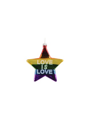 Main View - Click To Enlarge - UNIQUE TREASURES - Star Glass Ornament
