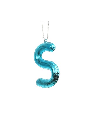 Main View - Click To Enlarge - UNIQUE TREASURES - Letter S Ornament